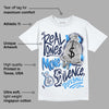 Midnight Navy 3s DopeSkill T-Shirt Real Ones Move In Silence Graphic