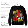Black Tour Yellow AJ 4 Thunder DopeSkill Sweatshirt Drip'n Never Tripp'n Graphic