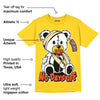 Vivid Sulfur 4s DopeSkill Yellow T-shirt Hurt Bear Graphic