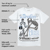 NB 2000 “Silver/Blue” DopeSkill T-Shirt Broken Bones Graphic