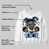 University Blue 'Two Sides' DopeSkill Graphic Sweatshirt