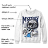 AJ Spizike White Obsidian DopeSkill Sweatshirt Mystery Ghostly Grasp Graphic