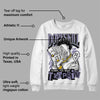 Indigo Haze 5s DopeSkill Sweatshirt Sorry I've Been Trappin Graphic