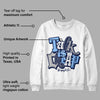 Midnight Navy 5s DopeSkill Sweatshirt Talk Is Chip Graphic