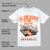 Orange Milk DopeSkill T-Shirt Slow Burn Graphic