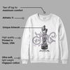 Cement Grey 2s DopeSkill Sweatshirt King Chess Graphic