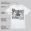 Samba OG White Black Clear Granite DopeSkill T-Shirt Protect Me From Evil Graphic