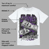 Field Purple 12s DopeSkill T-Shirt Living My Best Life Graphic