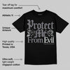 Wolf Grey 12s DopeSkill T-Shirt Protect Me From Evil Graphic