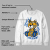 Dunk Blue Jay and University Gold DopeSkill Sweatshirt Smile Through The Pain Graphic