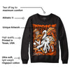 Brilliant Orange 12s DopeSkill Sweatshirt Resist Graphic