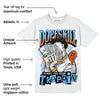 Dunk Low Futura University Blue DopeSkill T-Shirt Sorry I've Been Trappin Graphic