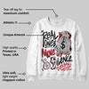 Flight Club 4s DopeSkill Sweatshirt Real Ones Move In Silence Graphic