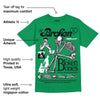 Green Collection DopeSkill Green T-shirt Broken Bones Graphic