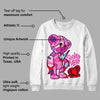 Pink Collection DopeSkill Sweatshirt Broken Heart Graphic