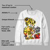 Vivid Sulfur 4s DopeSkill Sweatshirt Broken Heart Graphic