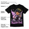 Mauve Off-Noir 2s DopeSkill T-Shirt Heaven Sent Graphic