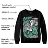 Green Glow 3s DopeSkill Sweatshirt Stackin Mines Graphic