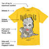 Vivid Sulfur 4s DopeSkill Yellow T-shirt Money Talks Graphic