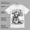 Cement Grey 2s DopeSkill T-Shirt Sick Bear Graphic