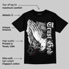 Black and White 14s DopeSkill T-Shirt Trust God Graphic