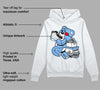 Powder Blue 9s DopeSkill Hoodie Sweatshirt Bear Steals Sneaker Graphic