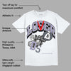 Indigo Haze 5s DopeSkill T-Shirt Loser Lover Graphic