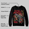 Red Collection DopeSkill Sweatshirt Don't Bet Against Us Graphic