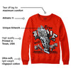 Toro Bravo 6s DopeSkill Varsity Red Sweatshirt True Love Will Kill You Graphic