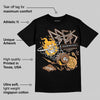 Metallic Gold 1s DopeSkill T-Shirt Break Through Graphic