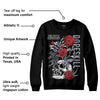 Bred Reimagined 4s DopeSkill Sweatshirt Side Hustle Graphic