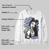 Rare Air Deep Royal Blue 1s DopeSkill Sweatshirt New H.M.O Graphic