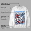 Powder Blue 9s DopeSkill Sweatshirt Resist Graphic