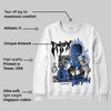 Awake NY x Racer Blue 5s DopeSkill Sweatshirt Drip'n Never Tripp'n Graphic