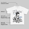 Flint Grey 9s DopeSkill Toddler Kids T-shirt Flexin' Graphic