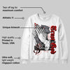 Gym Red 9s DopeSkill Sweatshirt Trust God Graphic