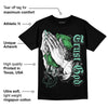 Green Glow 1s DopeSkill T-Shirt Trust God Graphic