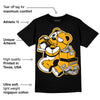 Taxi Yellow Toe 1s DopeSkill T-Shirt Bear Steals Sneaker Graphic