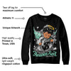 Green Glow 3s DopeSkill Sweatshirt Heaven Sent Graphic