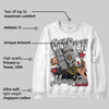 White Cement 4s DopeSkill Sweatshirt Get Rich Graphic