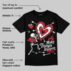 Black and White Collection DopeSkill T-Shirt Make Things Happen Graphic