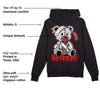 AJ Spizike Bred DopeSkill Hoodie Sweatshirt Hurt Bear Graphic