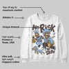 Handball Spezial Light Blue DopeSkill Sweatshirt No Risk No Story Graphic