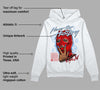 Cherry 11s DopeSkill Hoodie Sweatshirt Never Stop Hustling Graphic