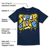 Michigan Dunks DopeSkill Midnight Navy T-Shirt Super Sauce Graphic