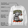 Olive Collection DopeSkill Sweatshirt Sick Bear Graphic