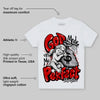 Red Cement 4S DopeSkill Toddler Kids T-shirt God Made Me Perfect Graphic