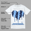 Midnight Navy 5s DopeSkill T-Shirt Juneteenth Heart Graphic