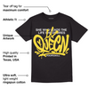 Yellow Snakeskin 11s DopeSkill T-Shirt Queen Graphic