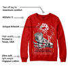 Red Collection DopeSkill Red Sweatshirt Show Me The Money Graphic